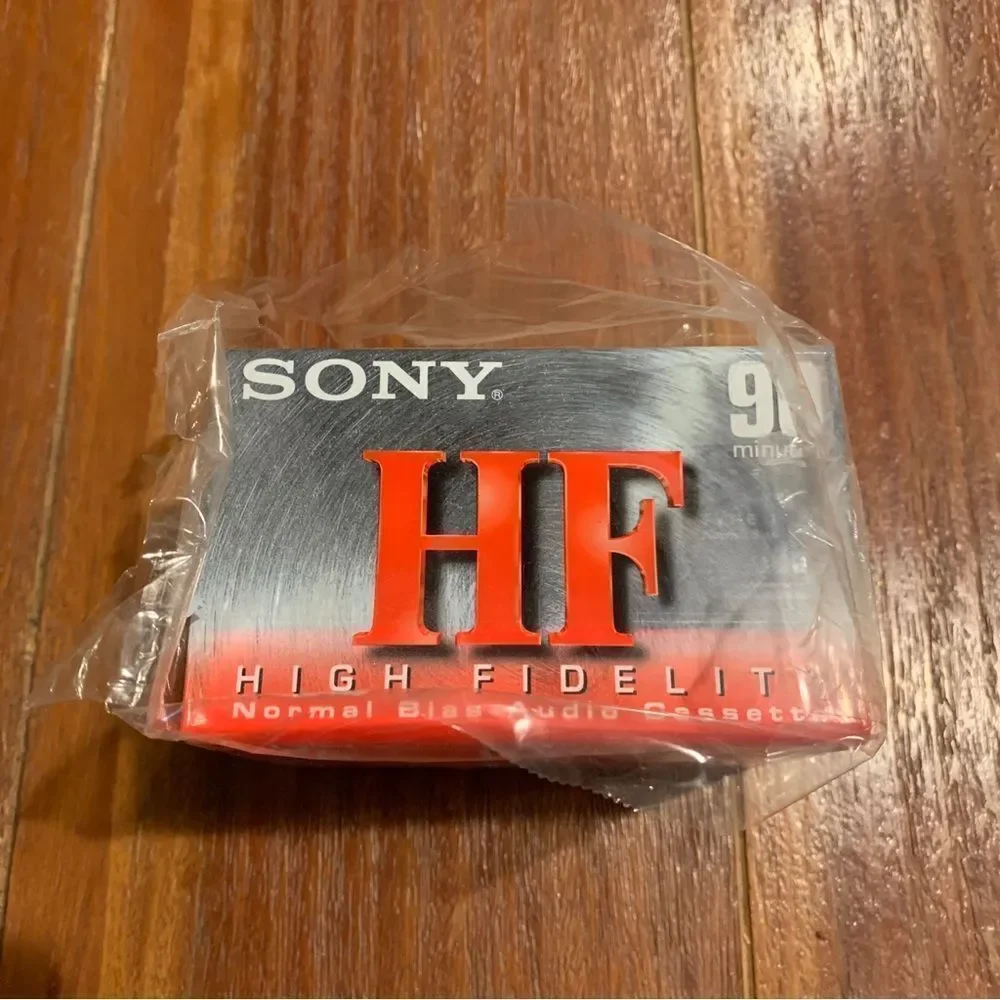 NEW Sony High Fidelity 90 Minute Cassette Tapes